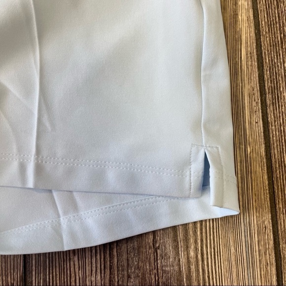 ADIDAS Women's Ultimate Club 7 Inch Shorts Golf Sky Tint Blue Size 10 - Picture 5 of 9